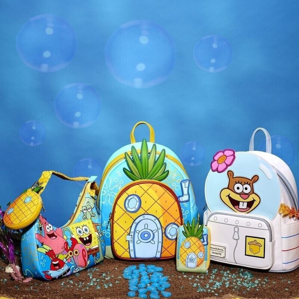 Loungefly SpongeBob SquarePants Sandy Cheeks Cosplay Mini Backpack - Picture 3 of 9